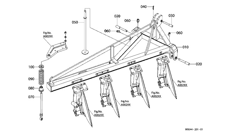 Frame plow